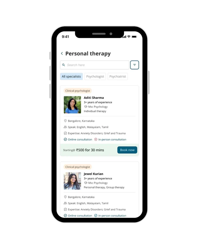 View Qualified Professionals